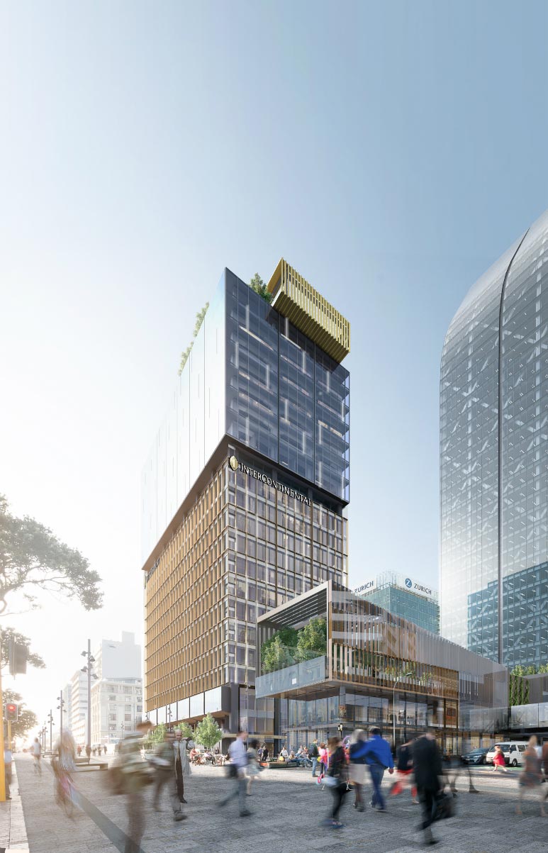 IHG PLC InterContinental Auckland Render