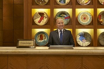 Intercontinental jordan amman chief concierge raafat debas