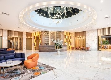 Intercontinental baku lobby