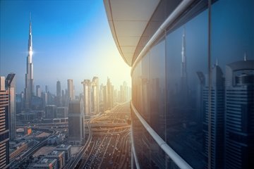 Iconic View from Staybridge Suites Dubai Financial Center