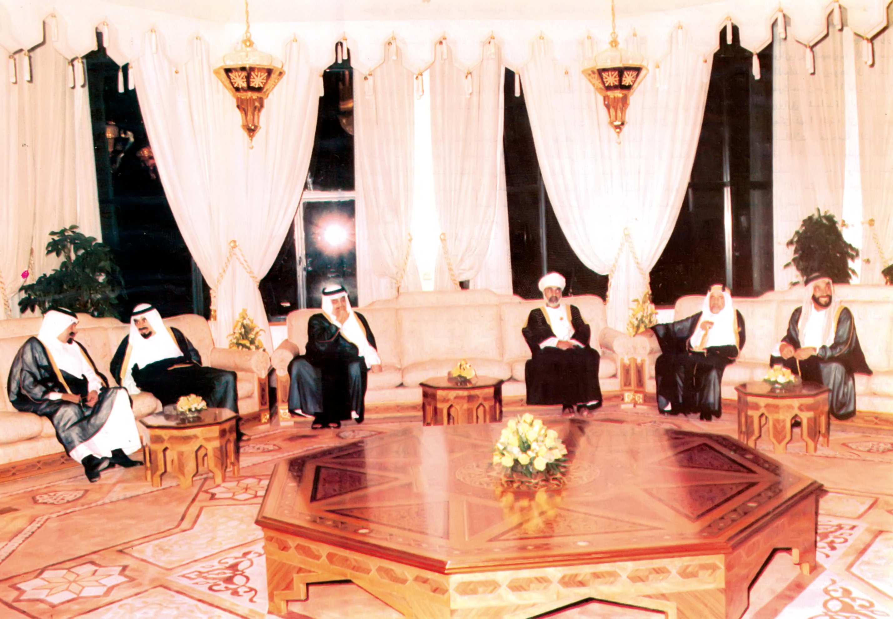 1st GCC Meeting at Intercontinental Abu Dhabi Shaikh Zayed Al Nahyan Welcoming the GC