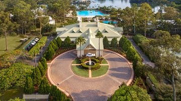 Aerial View of Intercontinental Sanctuary Cove Resort
