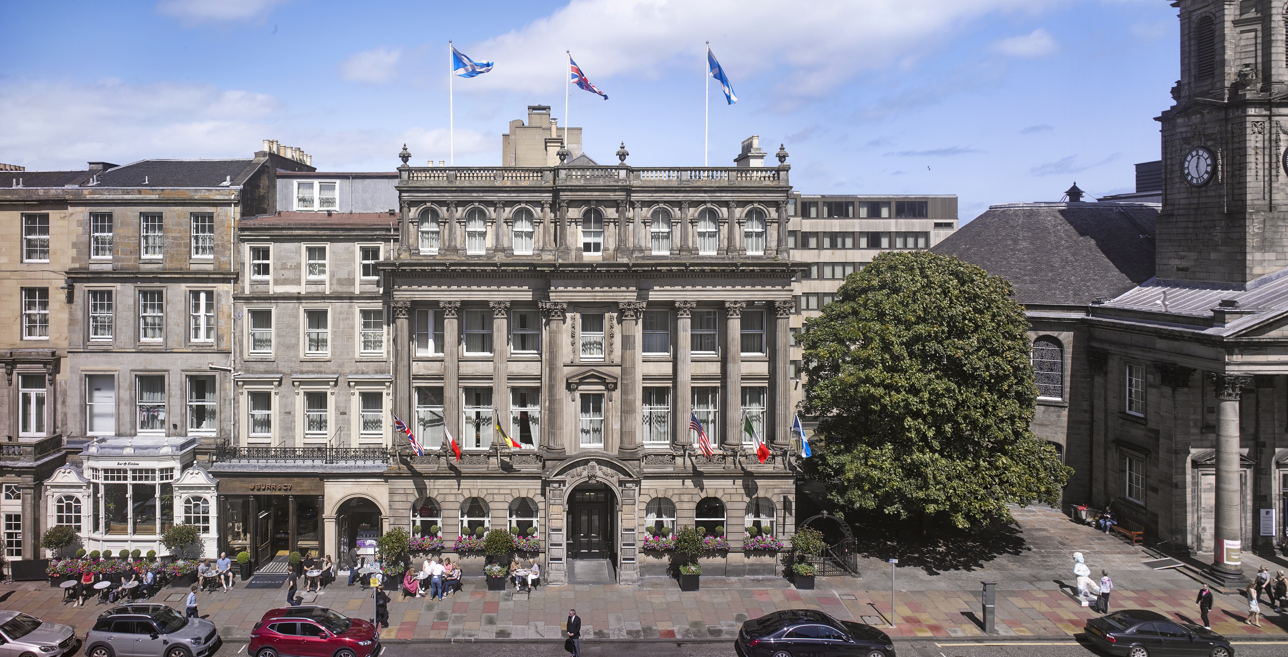 Exterior of Intercontinental Edinburgh - The George