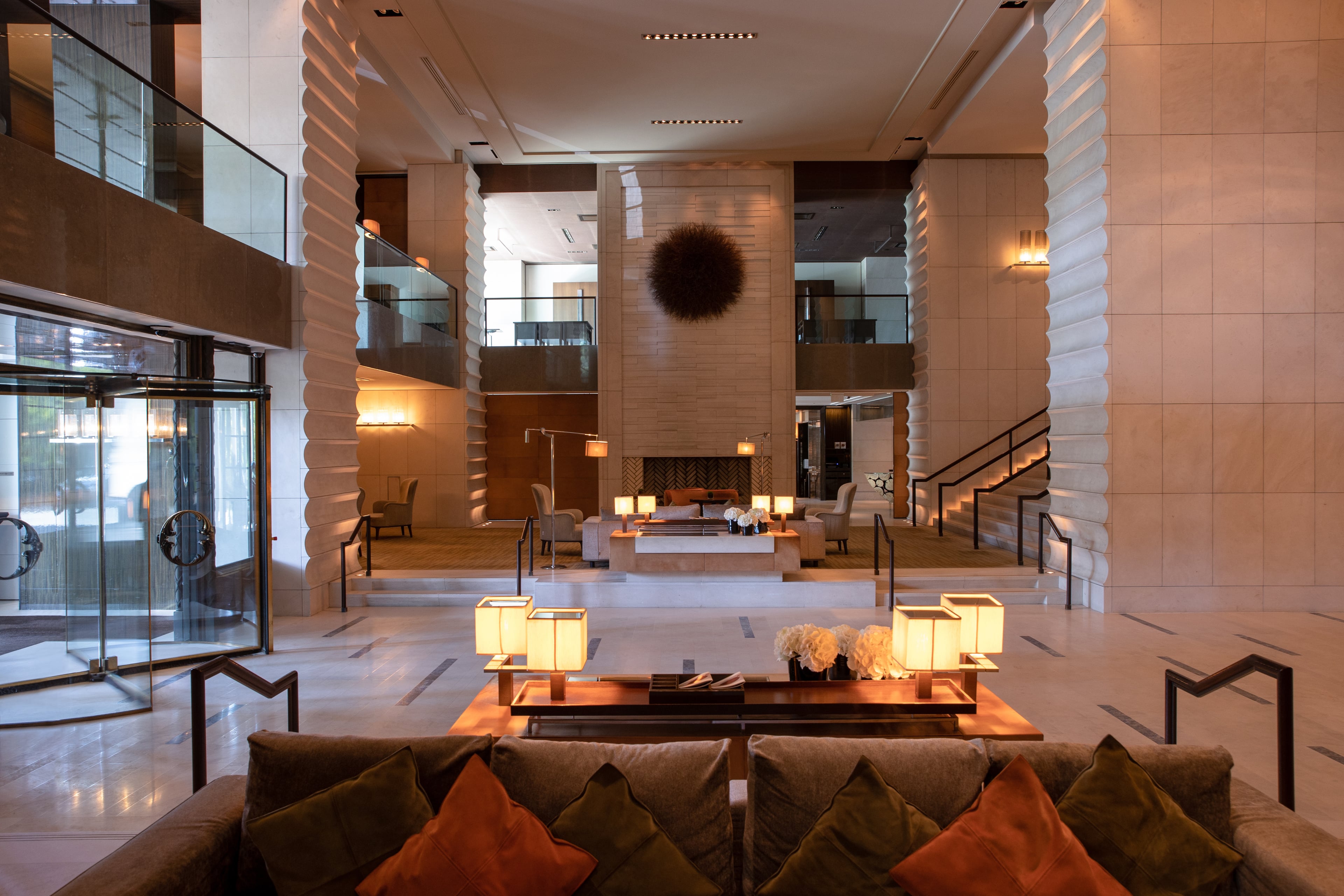 Lobby of Intercontinental Geneve