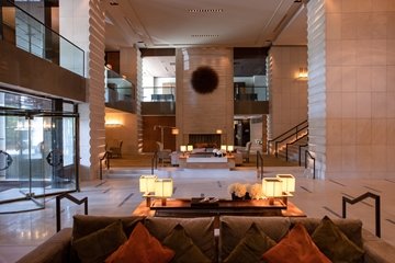 Lobby of Intercontinental Geneve