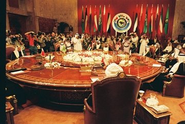 The 1st GCC Summit held at Intercontinental Abu Dhabi 1981 with all GCC leaders Grand 2