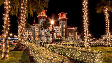 St Augustine Night of Lights Images Provided by Florida's Historic Coast