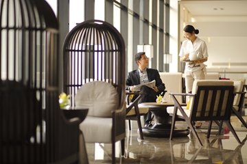 Crowne Plaza Huangshan Taiping Lake lobby