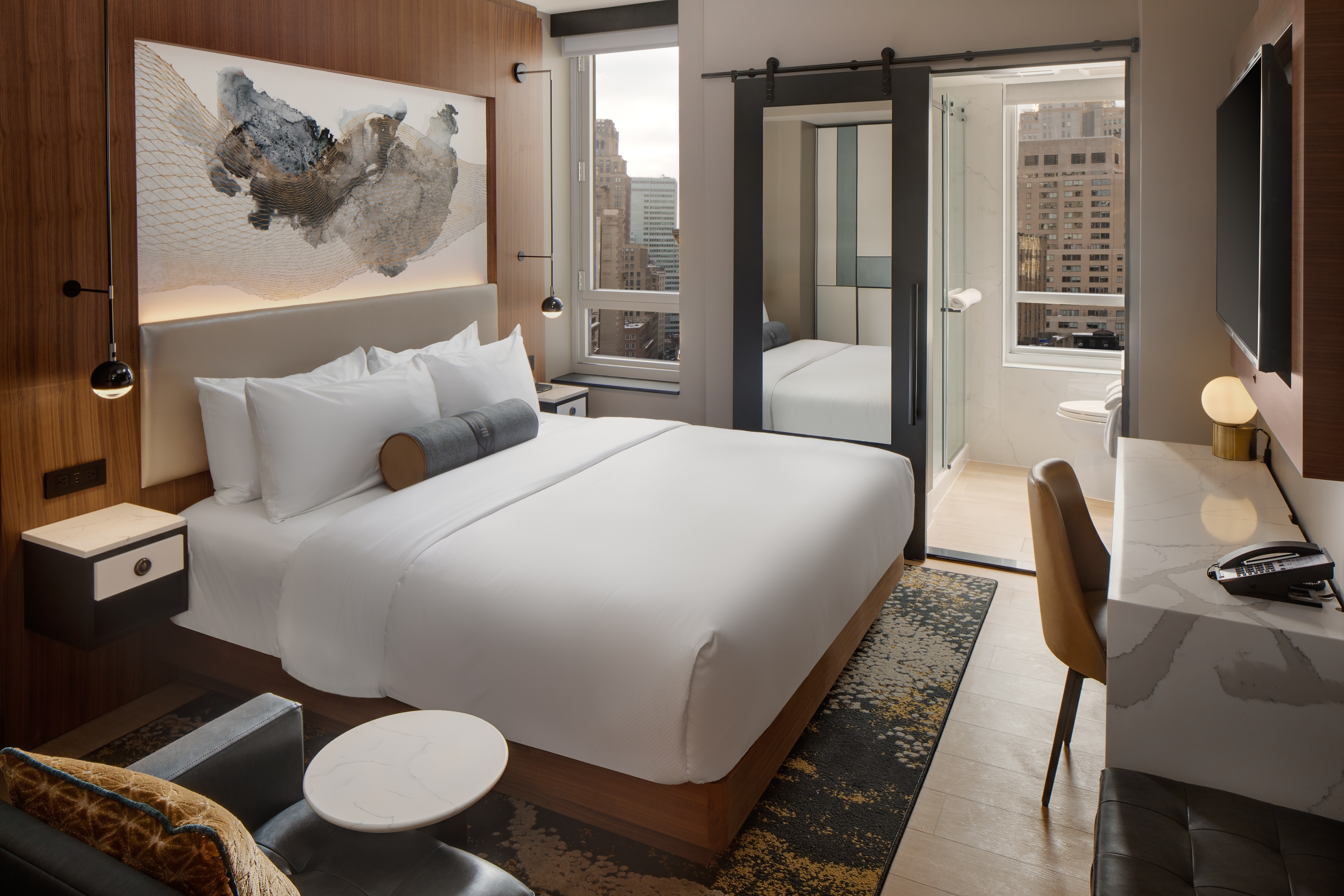 Hotel Indigo NYC Downtown - Wall Street pays tribute to the Financial District’s past while serving as a modern day meeting point for business and leisure guests.