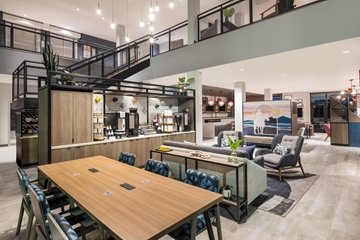 Atwell Suites Lobby and Beverages Station