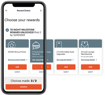 The app allows members to choose the rewards that matter most to them through a technology-enabled platform. 