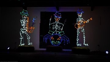 Halloween Light Show (Source: Demarest Farms) 