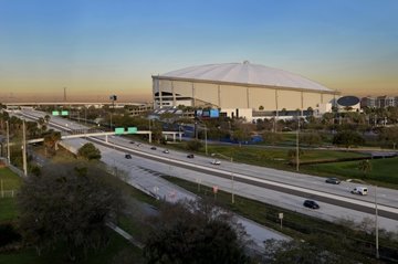 View of Tropicana Field From StayBridge