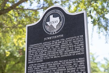 Juneteenth Marker