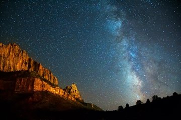 Milky Way as seen from Zion National Park (Source: Getty Images) 