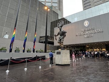Intercon Presidente Mexico City Flag Raising