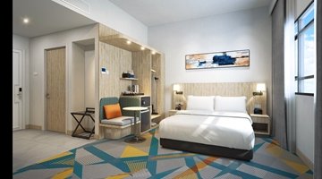 Holiday Inn Express and Suites Singapore Novena Queen Room