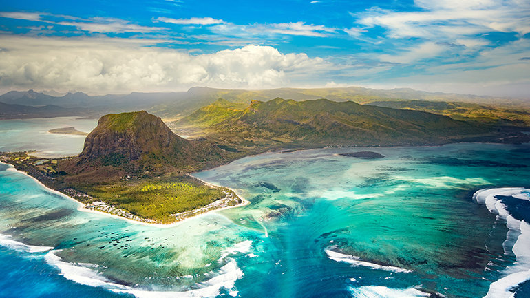 Underwater Waterfall, Mauritius (Source: GoodOlga via Getty Images)
