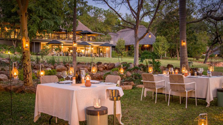 Outdoor Dining, Mr & Mrs Smith Stanley and Livingstone Hotel