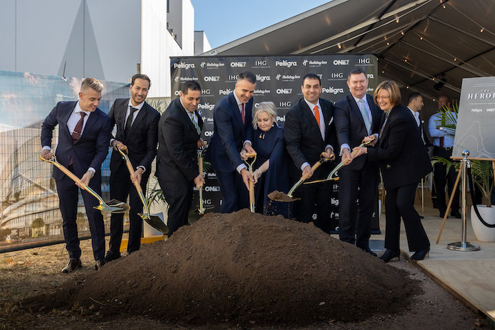 Holiday Inn Mawson Lakes Groundbreaking