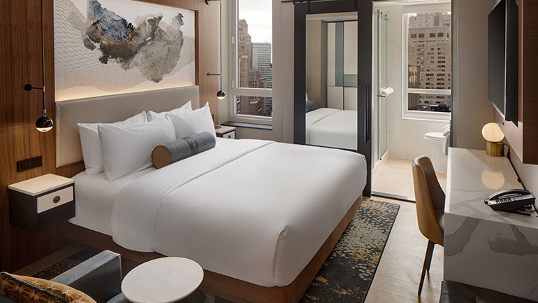 Guest room, Hotel Indigo NYC Downtown – Wall Street