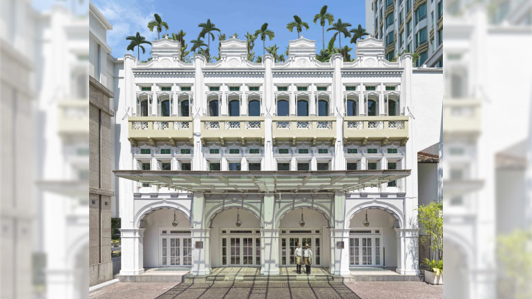 Façade of InterContinental Singapore