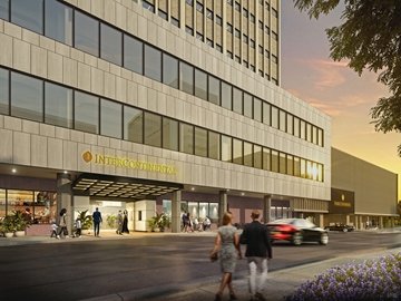 Exterior Rendering InterContinental San Antonio
