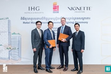 Signing Ceremony for Vignette Collection Phnom Penh Odom