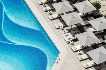 Pool Terrace and Fitness Centre 