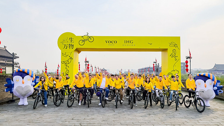 voco Xi'an city wall bike tour