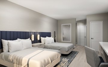 Even Austin Hotel Double Bedroom