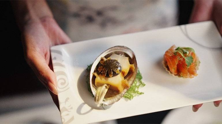 Beach deck at Regent Santa Monica