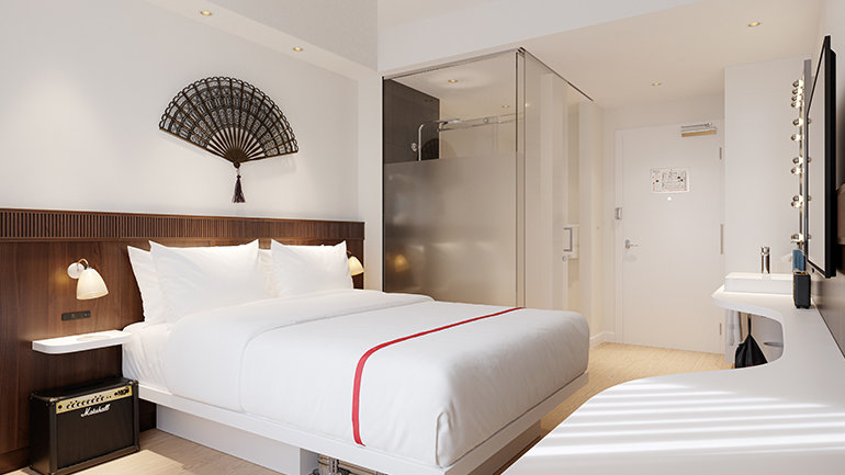Ruby’s Standardized Guest Room Design offers Premium Finishes in a Compact Footprint