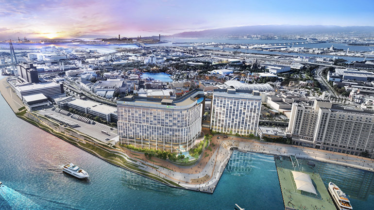 Osaka Sakurajima Resort Project image (Image Courtesy of Sakurajima Kaihatsu LLC) 