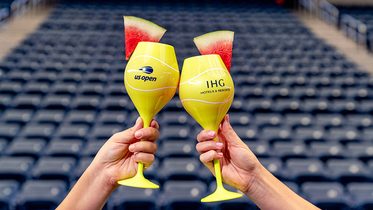 IHG Hotels & Resorts serves breakfast in ‘Bed on the Baseline’ with iconic US Open 2025 experience