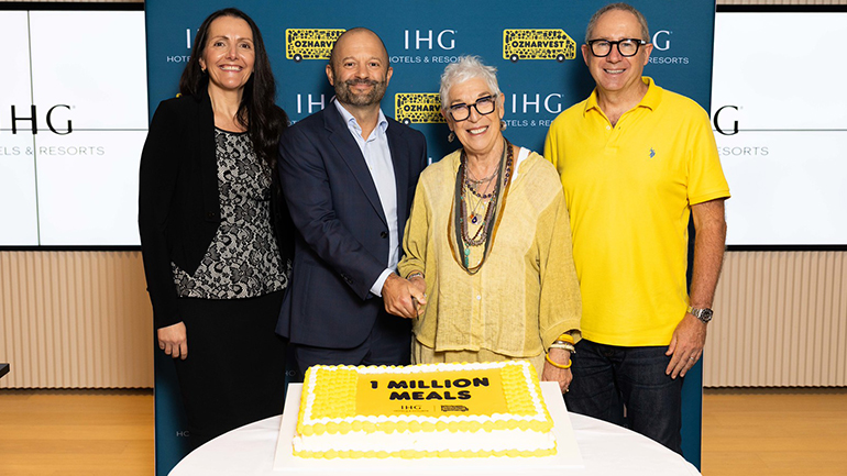 Image Gallery - IHG Hotels & Resorts and OzHarvest surpass one million meals milestone