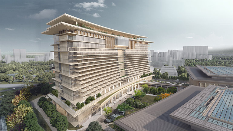 From left to right: InterContinental Shenzhen ICSZ, InterContinental Taipei, Holiday Inn Shanghai NECC