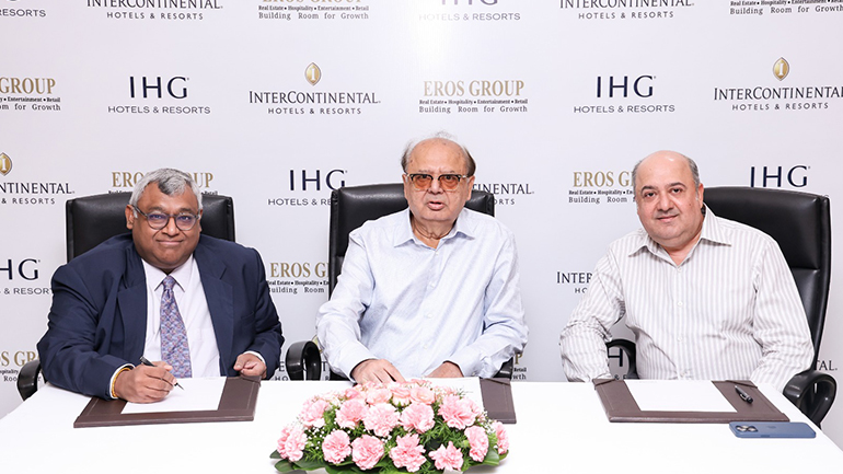 Image Gallery - IHG Hotels & Resorts to bring luxury hospitality to the heart of Delhi with signing of InterContinental Eros New Delhi Nehru Place