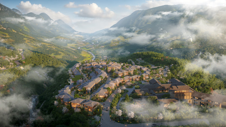 Rendering of The Residences at InterContinental Sapa Resort