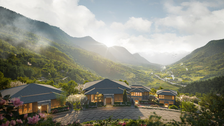 Rendering of The Residences at InterContinental Sapa Resort