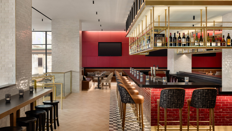 Fifty-First Street Social at Crowne Plaza Manhattan Times Square by IHG is a new American bar/restaurant with vibrant atmosphere and New York flair, located off the main lobby with direct street access.