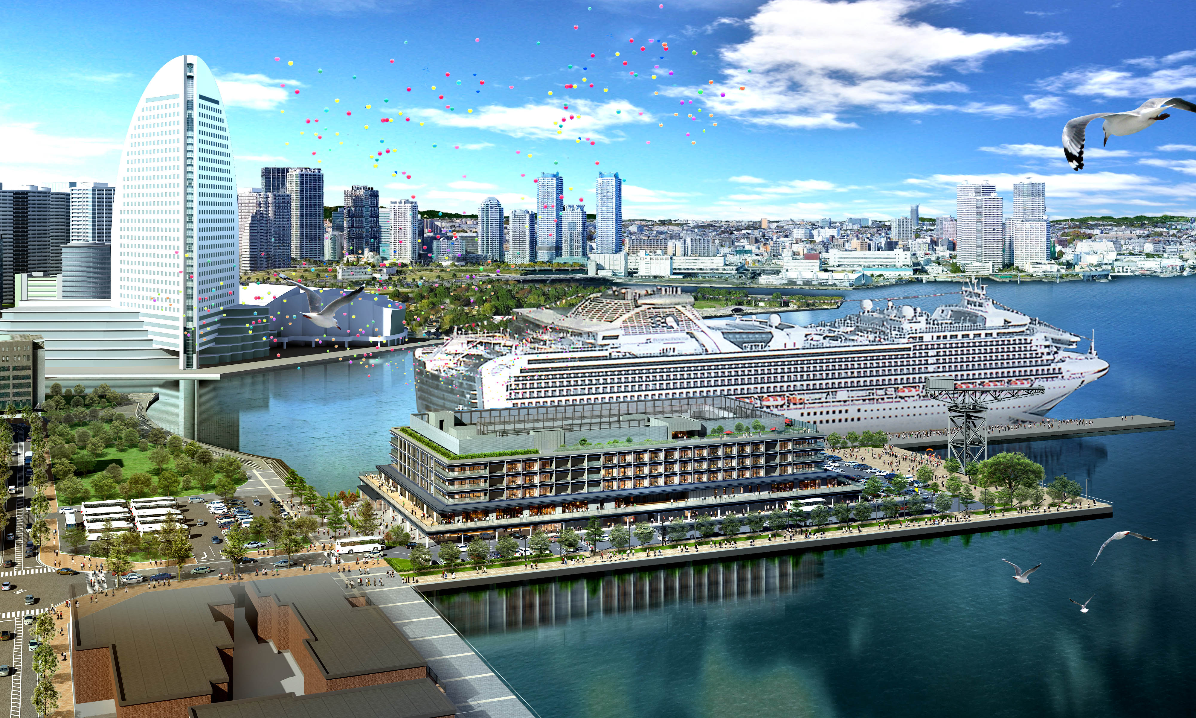 Intercontinental yokohama pier 8 exterior