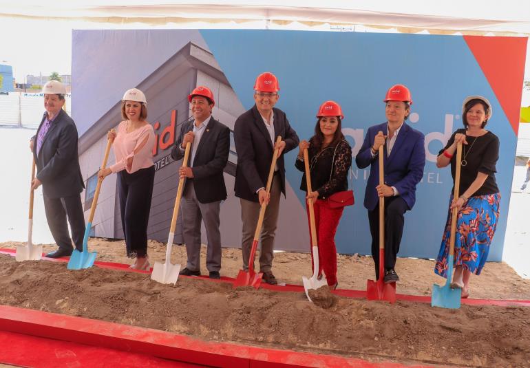 Avid hotel groundbreak ihg