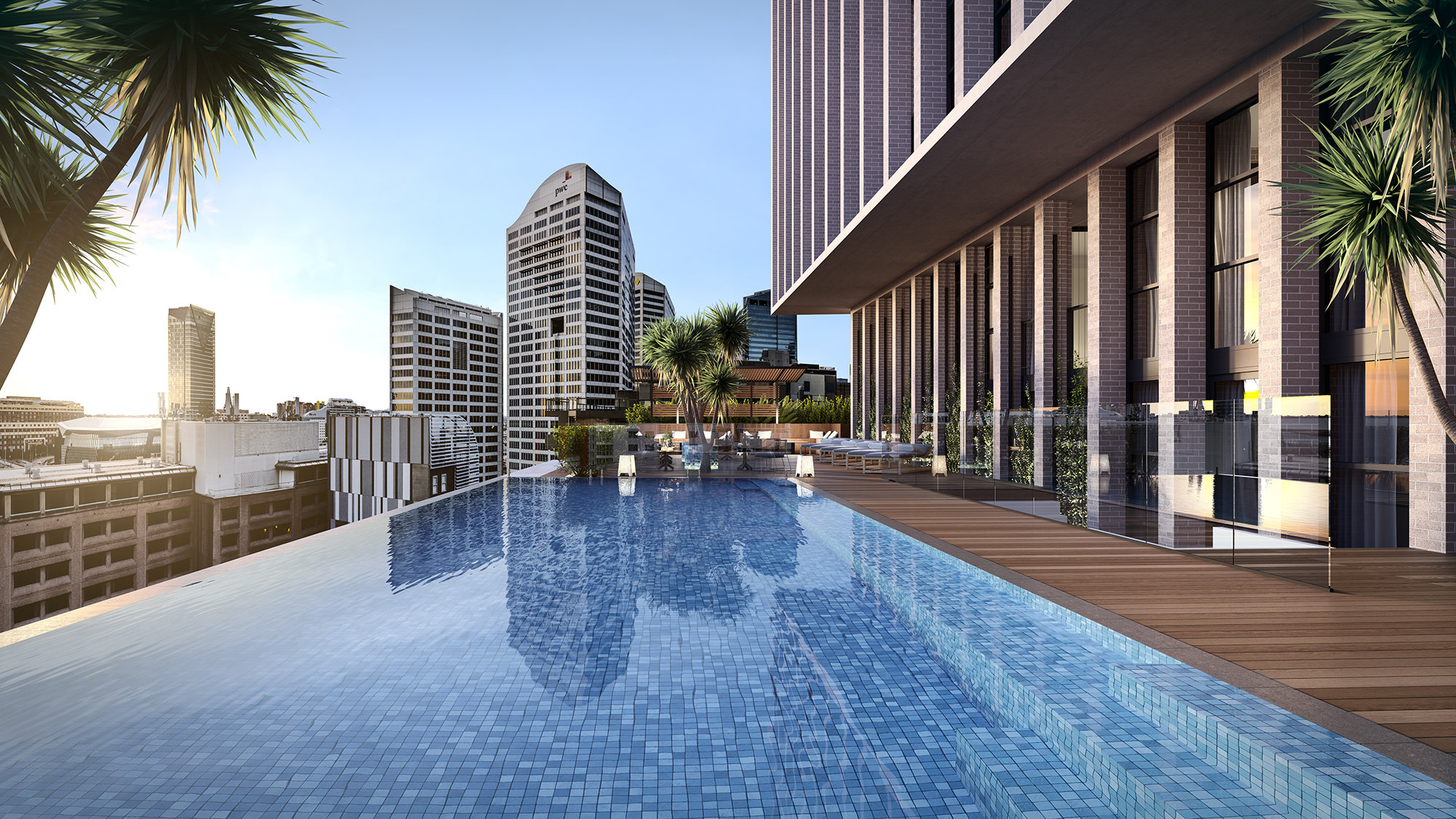 Crowne plaza sydney darling harbour rooftop heated infinity pool