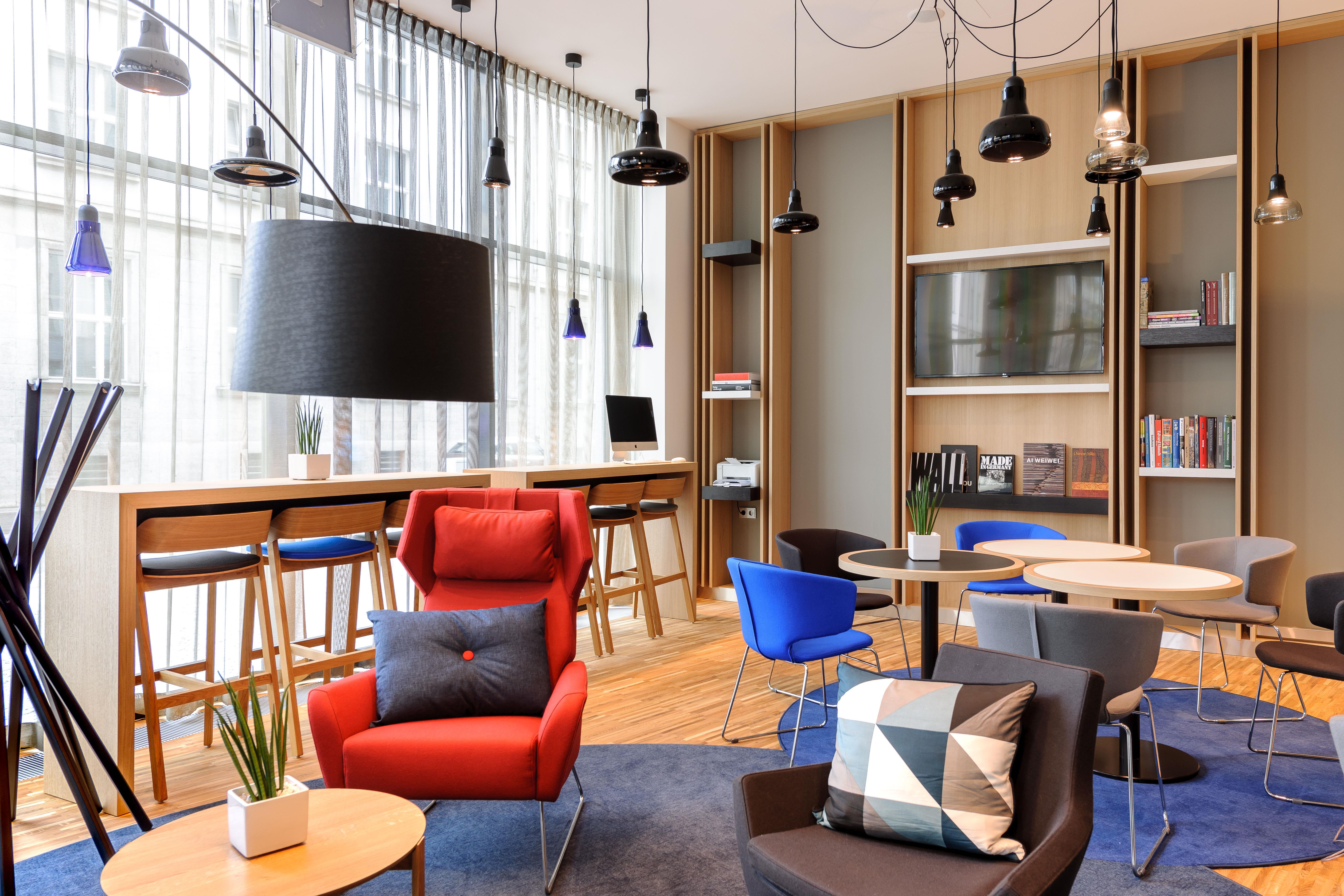 Holiday Inn Express® Next Generation lobby.