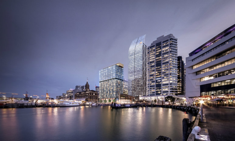 Flagship InterContinental Hotel to anchor One Queen Street development in Auckland's Commercial Bay